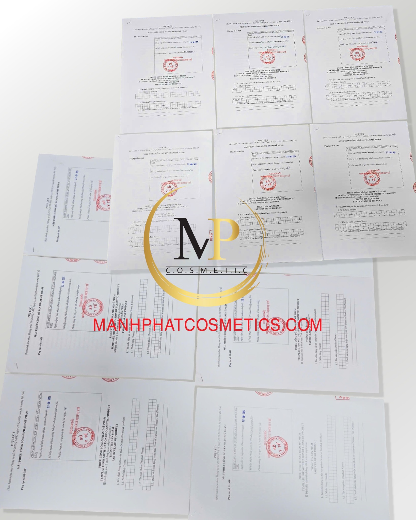 Đăng ký thương hiệu & công bố sản phẩm 2 Giấy phép công bố mỹ phẩm
