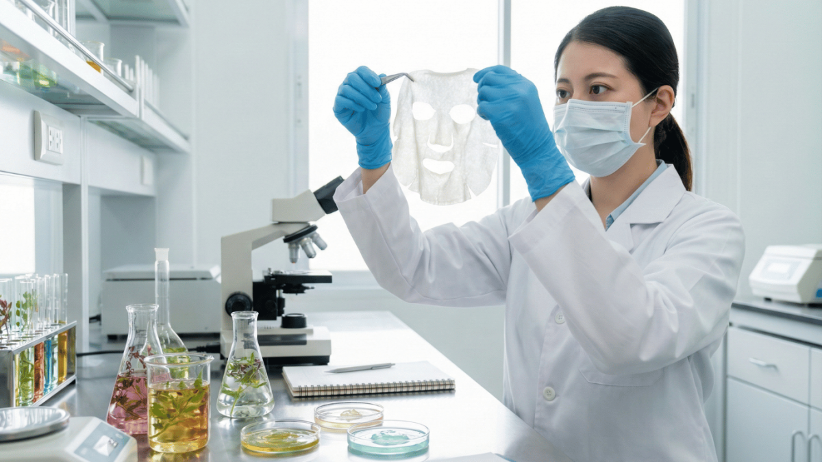 Gia công mặt nạ 2 Gia công mặt nạ trọn gói tại MP Cosmetics