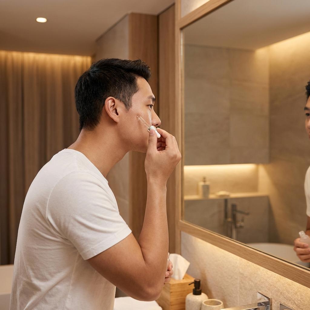 cach cham soc da nam gioi