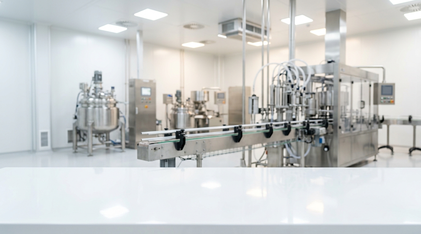 Cosmetics manufacturing clean room ae6d0e911b